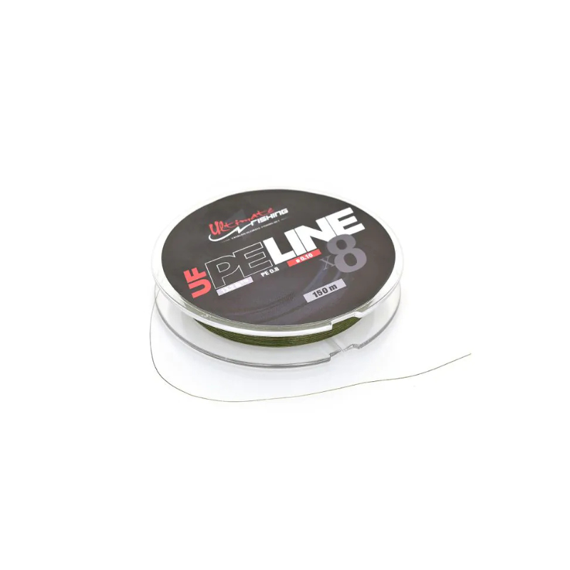 Tresse Ultimate Fishing PE Line X8 Moss Green