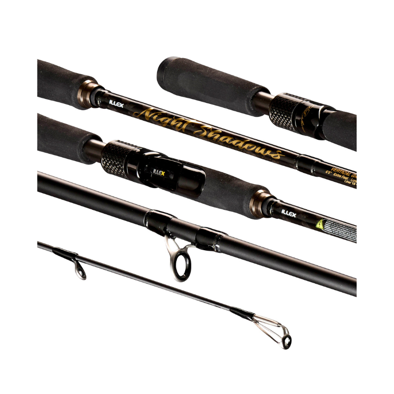 Canne Spinning Illex Night Shadows S 190 MH-H Vertical Game