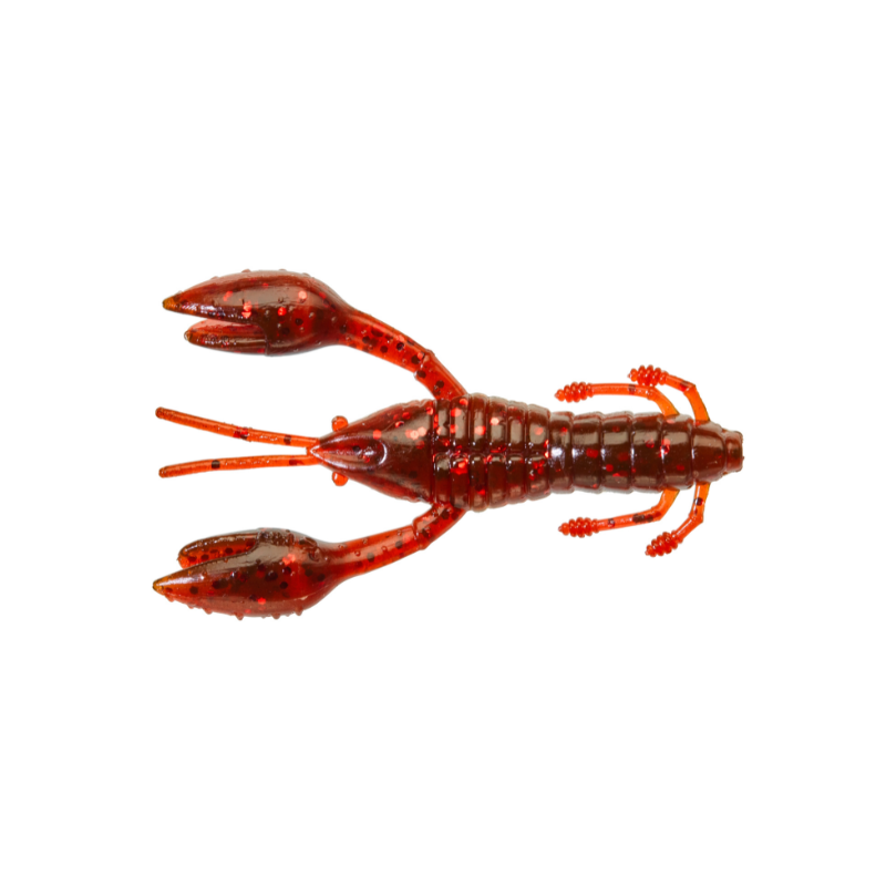 Gunki Hourra Craw 50 Brown Oil Red FLK / Full Red